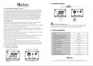 Rebec CS1 Mono forsterker 2 stk thumbnail