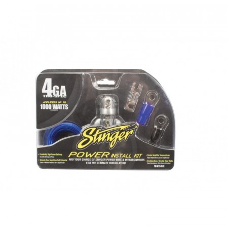 Stinger SK141 - 4ga installasjons kit