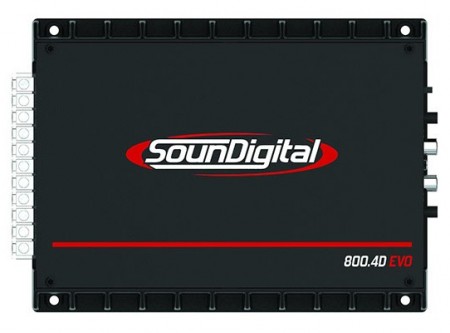 Soundigital 800.4D Evo 4 Ohm