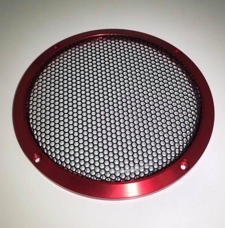MS Høyttaler grill Rød 6,5