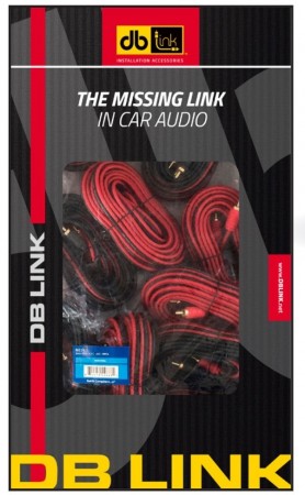 Db Link 17´ MAXKORE RCA BULK + 1 stk i blister