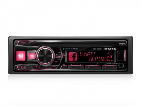 Alpine CDE-185BT, CD/Radio, BT, TuneIt